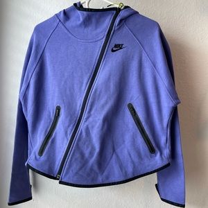 Nike Tech Fleece Butterfly Full Zip Hoodie Purple